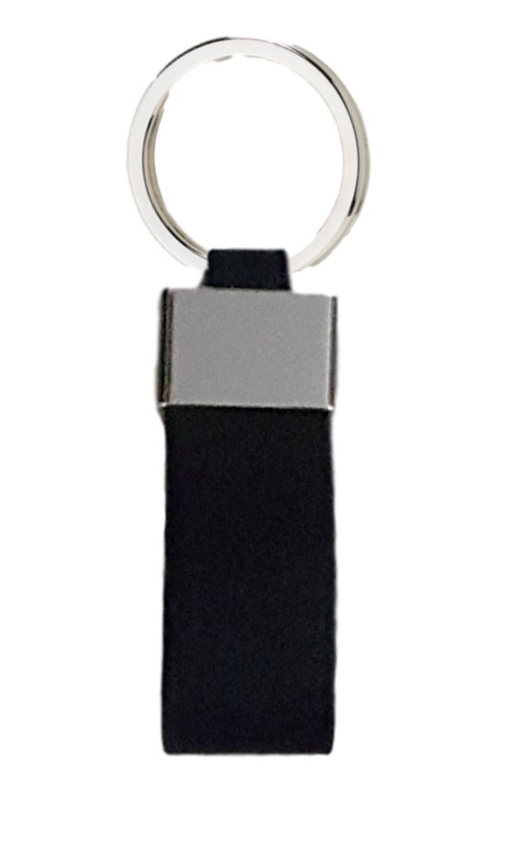 LLAVERO DE CUERINA RECTANGULAR
