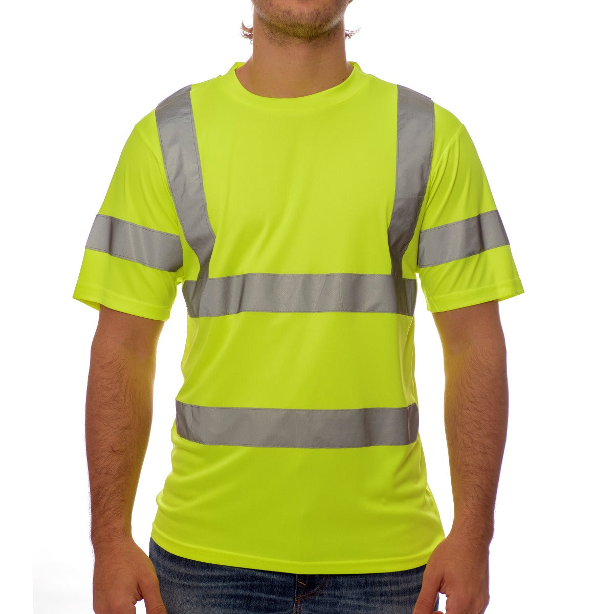 CAMISETA REFLECTIVA DRY FIT MANGA CORTA