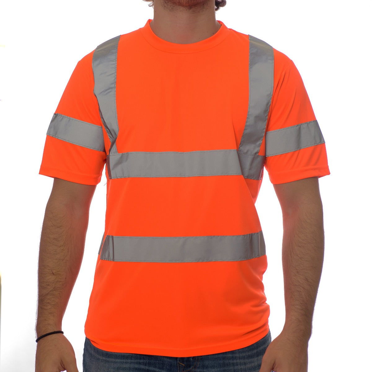 CAMISETA REFLECTIVA DRY FIT MANGA CORTA