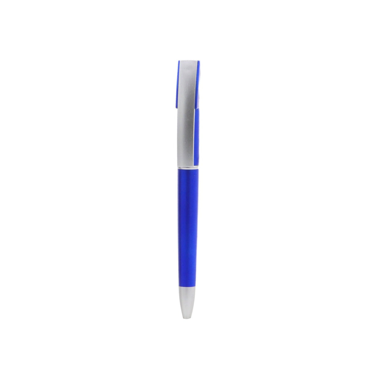 PLUMA PLÁSTICA METALIZADA DE SUPERIOR CURVA