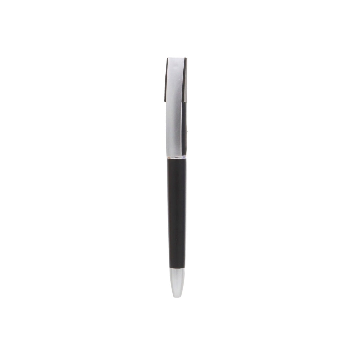 PLUMA PLÁSTICA METALIZADA DE SUPERIOR CURVA
