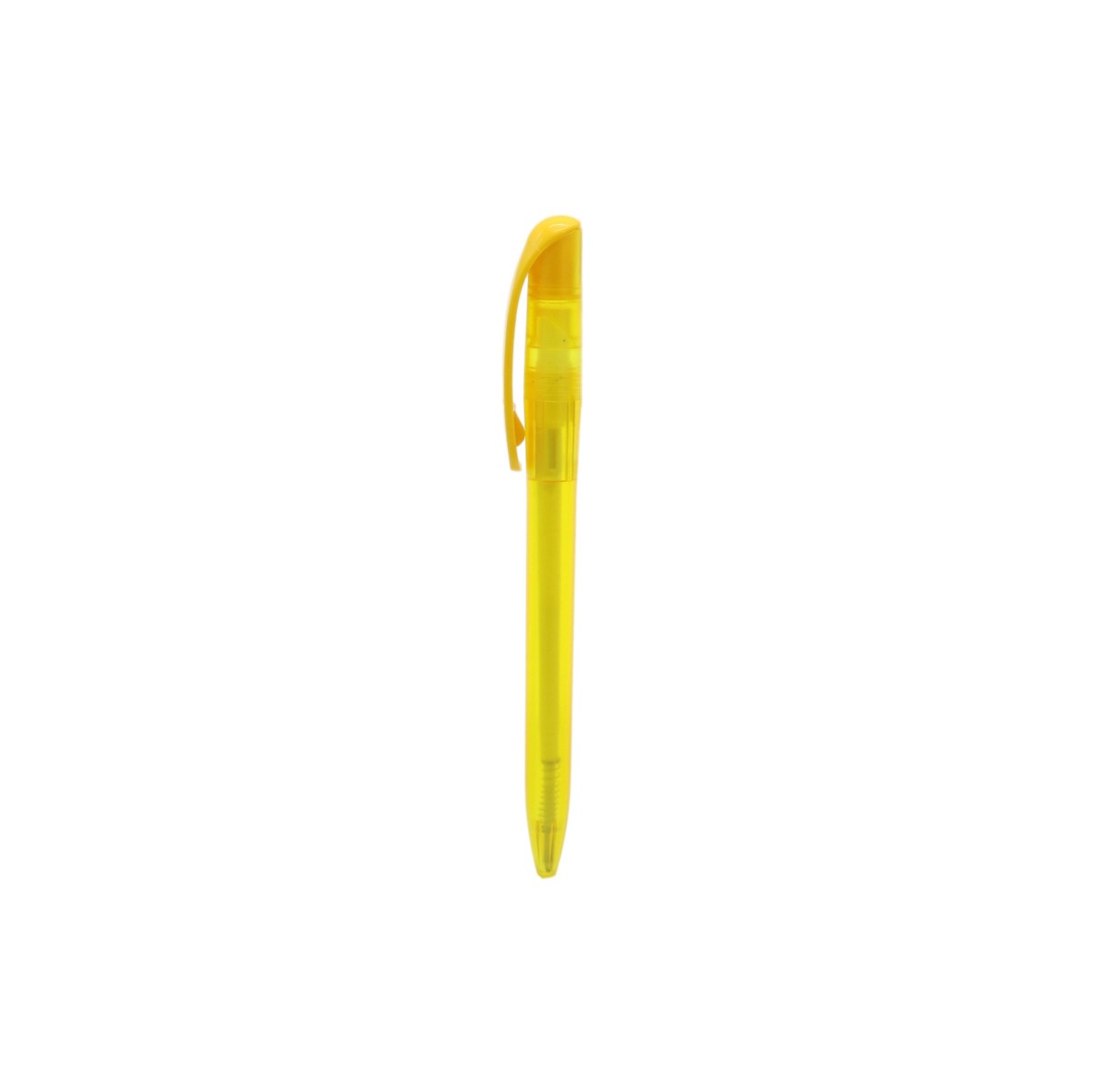 PLUMA PLÁSTICA TRASLÚCIDA