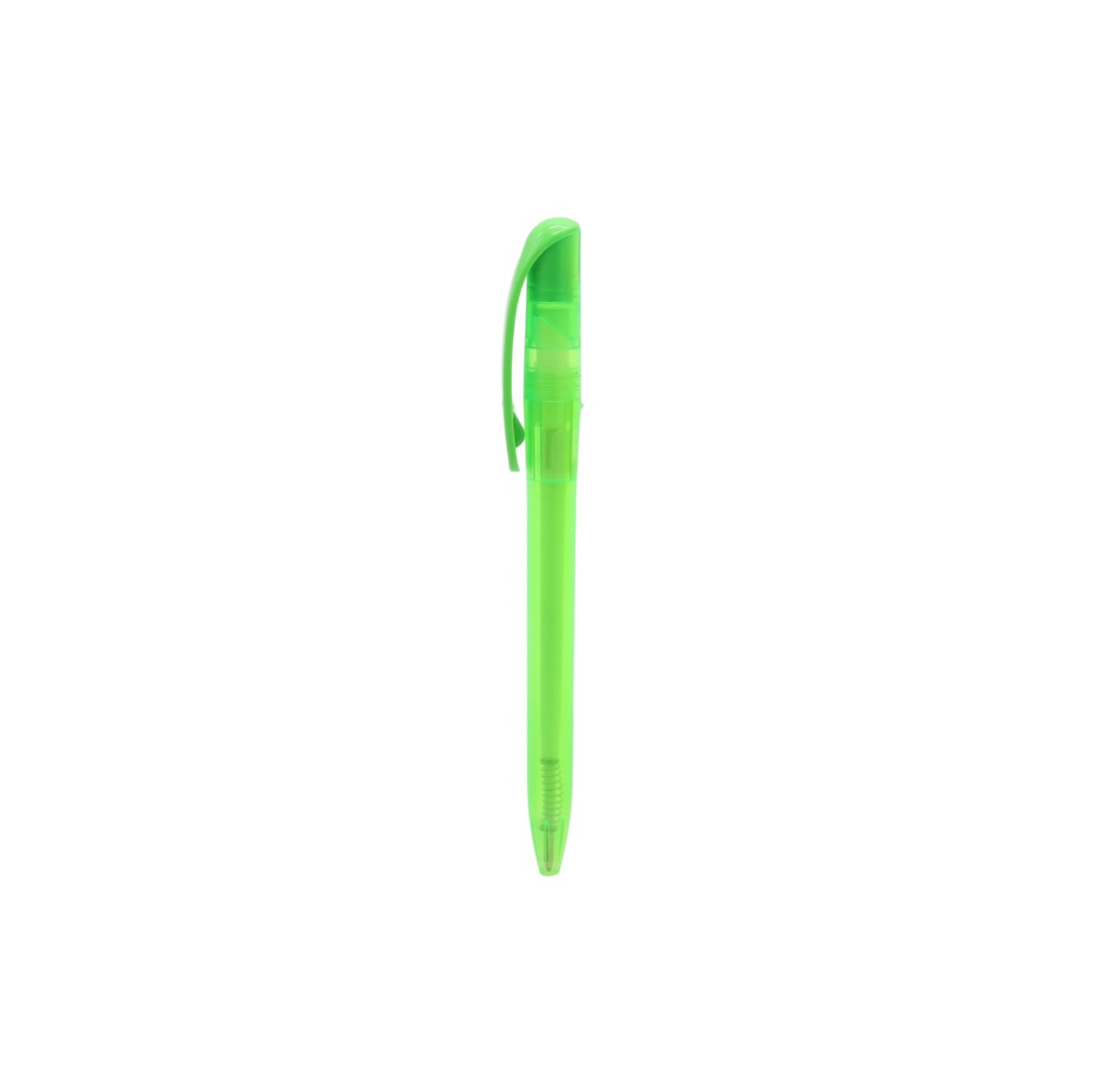 PLUMA PLÁSTICA TRASLÚCIDA