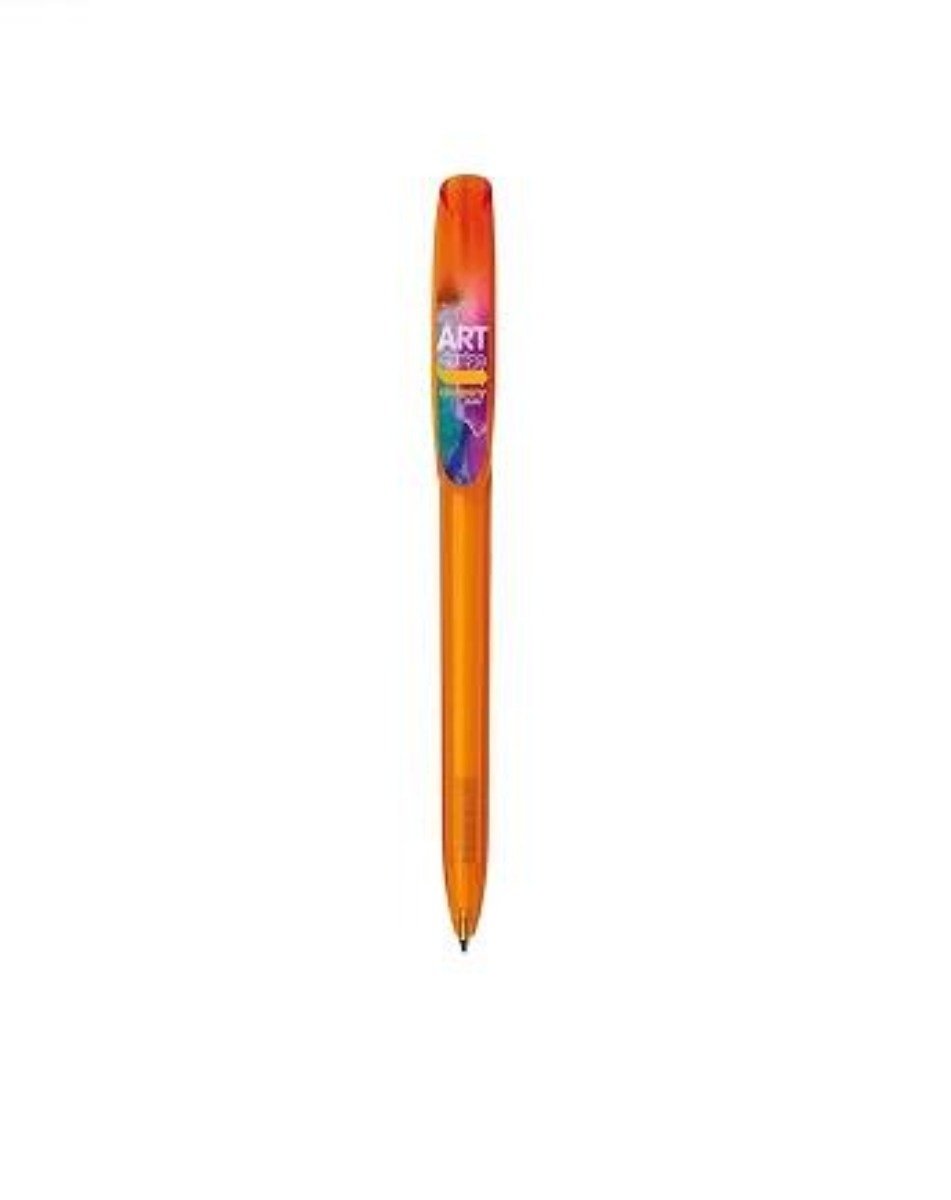 PLUMA PLÁSTICA TRASLÚCIDA