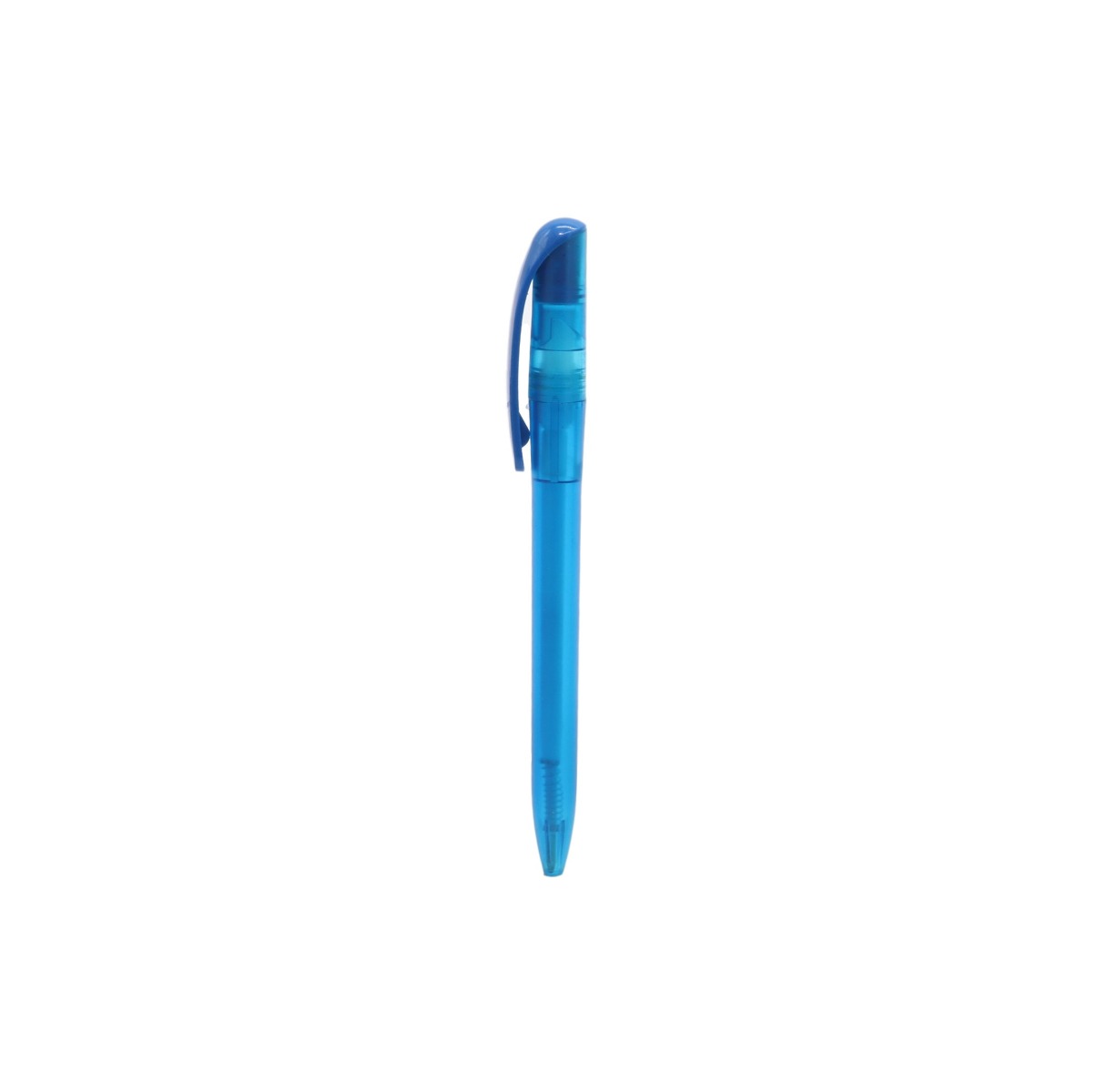 PLUMA PLÁSTICA TRASLÚCIDA