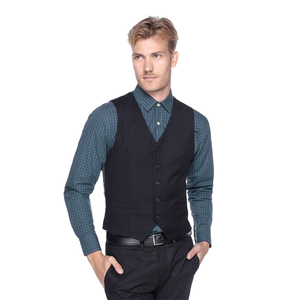 CONFECCION DE CHALECO DE HOMBRE