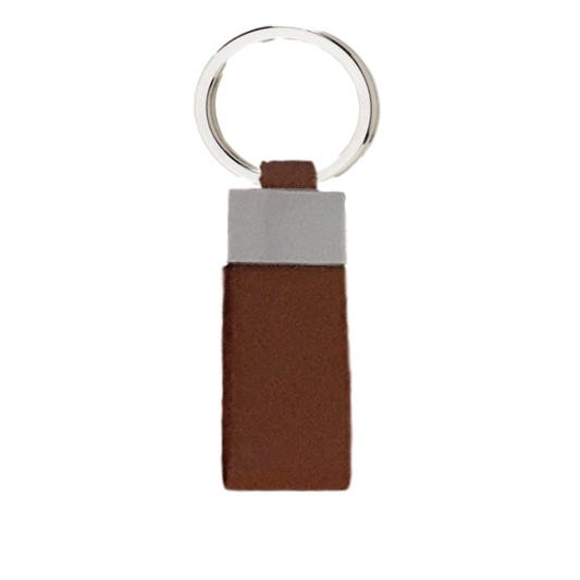 LLAVERO DE CUERINA RECTANGULAR