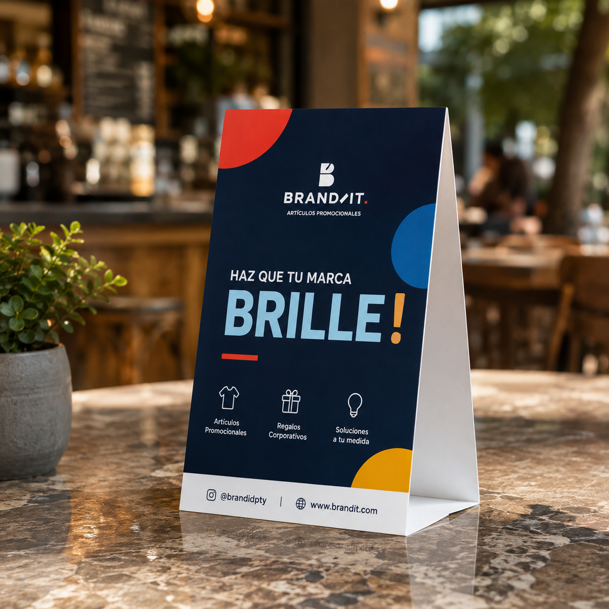 Hablador publicitario Brand It