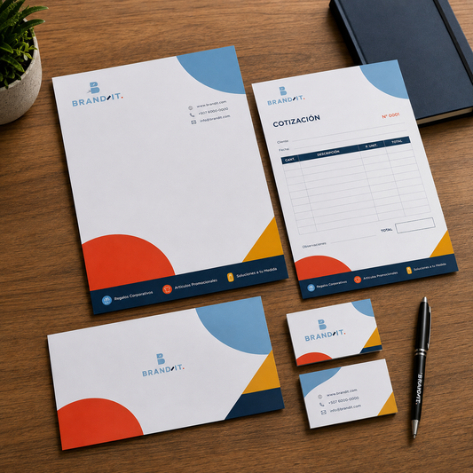 Formatos y papelería comercial Brand It