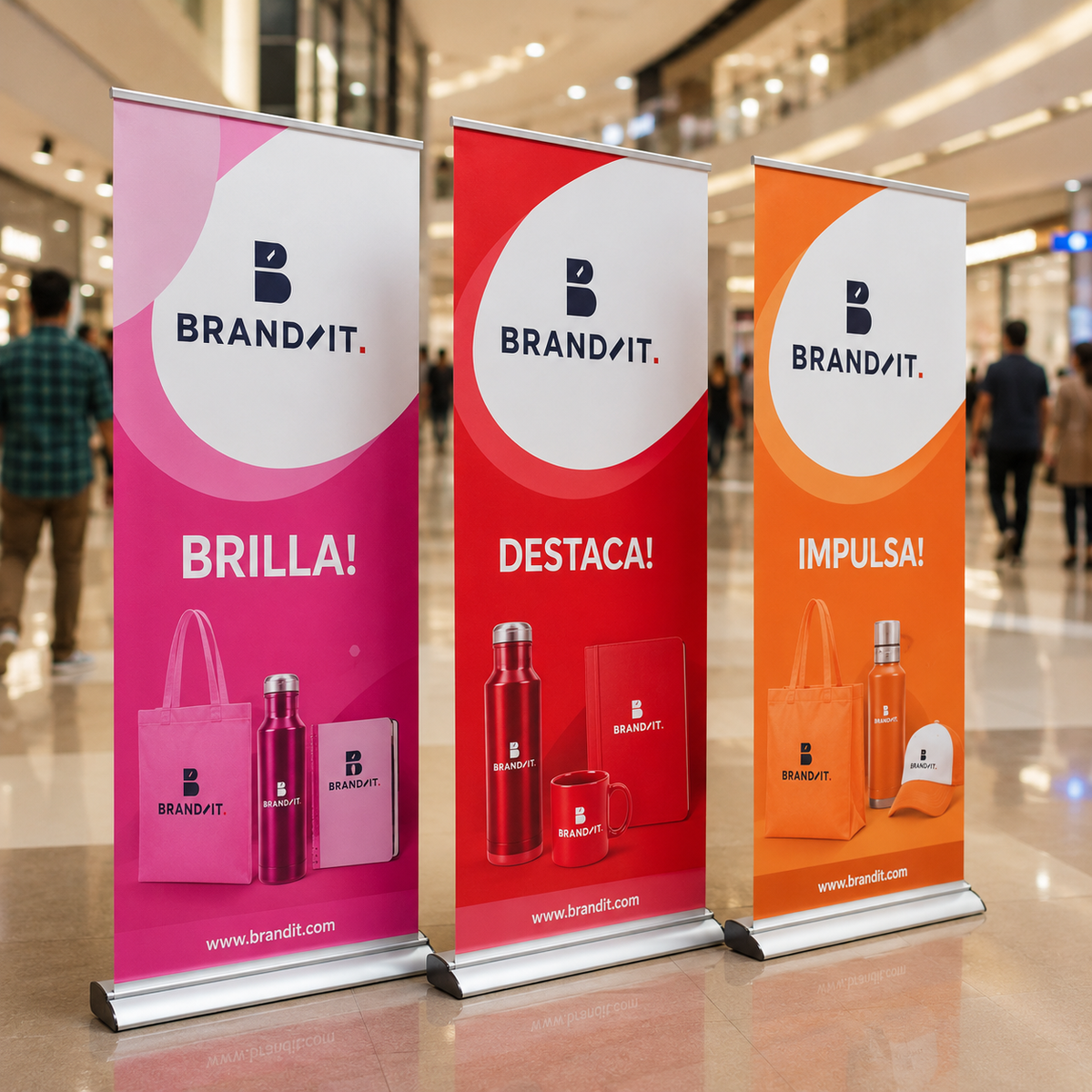 Banners y roll-ups Brand It