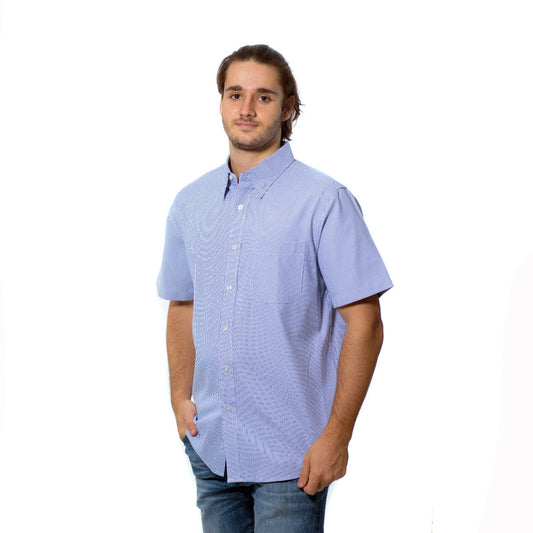 CAMISA DE HOMBRE MANGA CORTA DE 500 RAYAS                                       