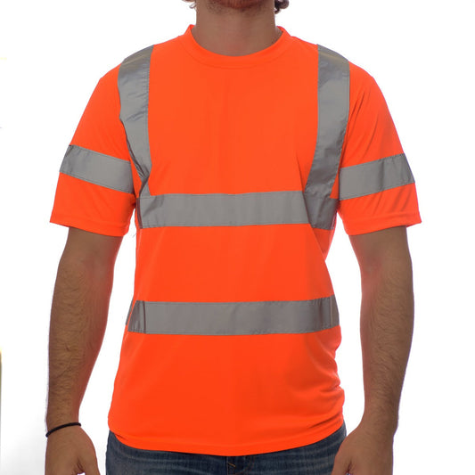 CAMISETA REFLECTIVA DRY FIT MANGA CORTA