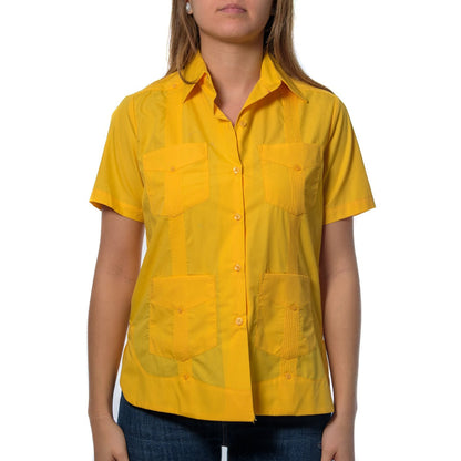 GUAYABERA MANGA CORTA DE MUJER