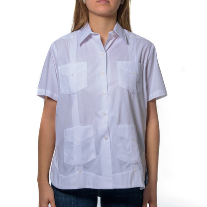 GUAYABERA MANGA CORTA DE MUJER