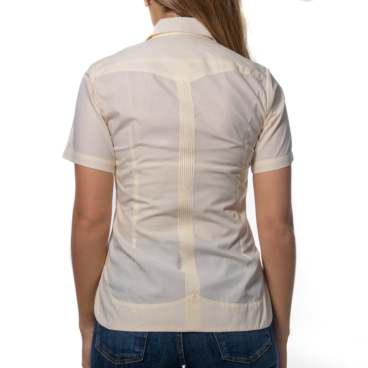 GUAYABERA MANGA CORTA DE MUJER