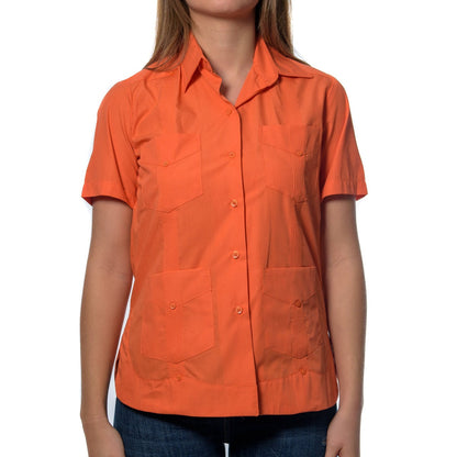GUAYABERA MANGA CORTA DE MUJER