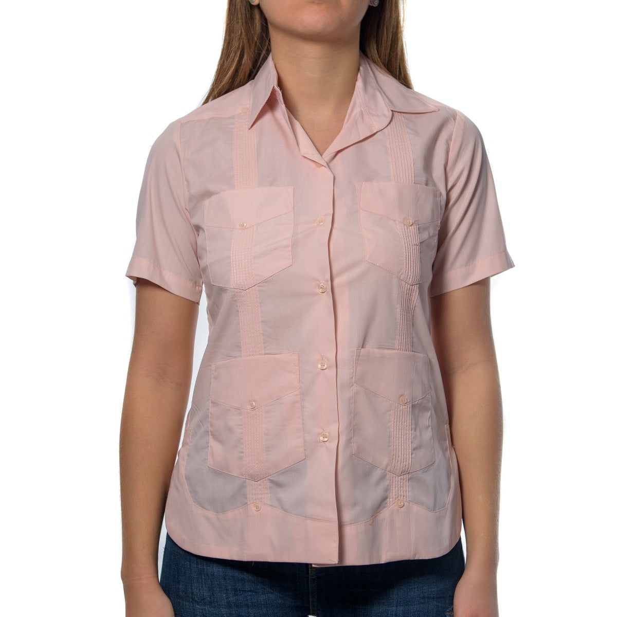 GUAYABERA MANGA CORTA DE MUJER