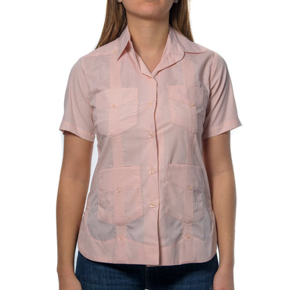 GUAYABERA MANGA CORTA DE MUJER
