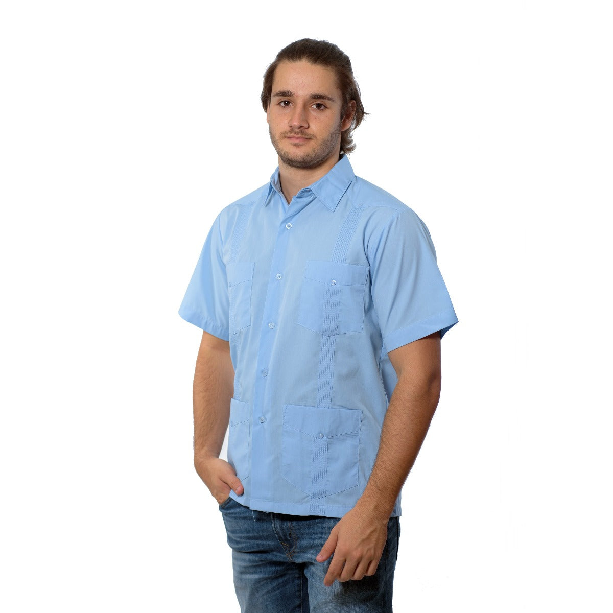 Guayaberas para outlet hombre manga corta