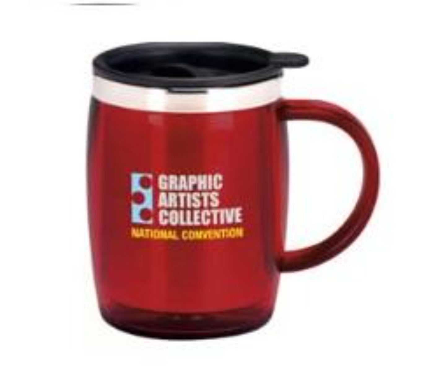 TAZA TERMICA CON TAPA IRON 12 OZ  IMAQ - Equipo, articulos y consumibles  para Sublimación